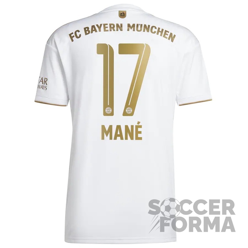 Гостевая футболка Бавария Мюнхен Мане 17 2022-2023 - вид 2