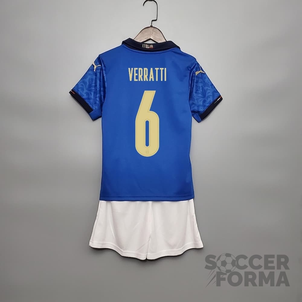Детская форма сборной Италии Вератти 6 2021