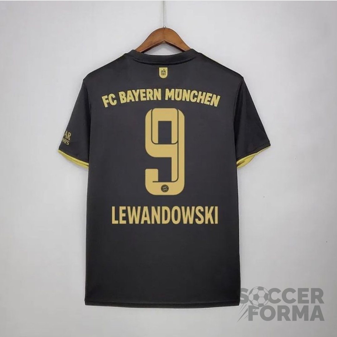 Гостевая футболка Левандовски 9 Бавария Мюнхен 2021-2022