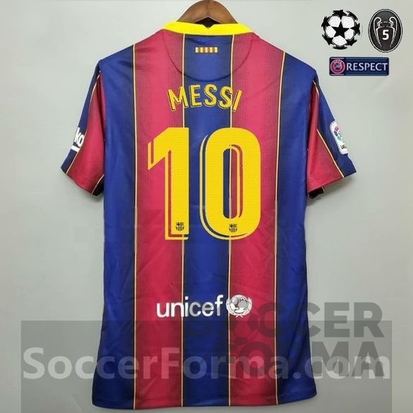 Футболка Барселоны Месси 10 2020-2021 Lux - вид 1