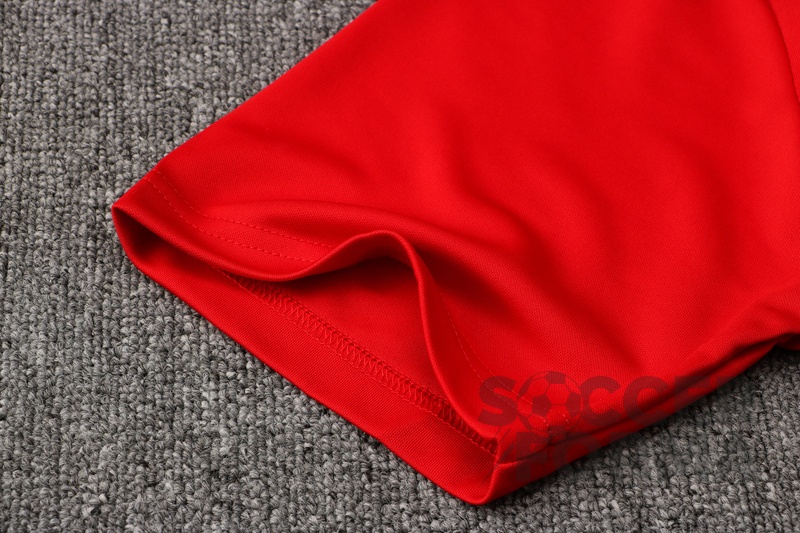Красная футболка поло ПСЖ 2021-2022 Paris - вид 5