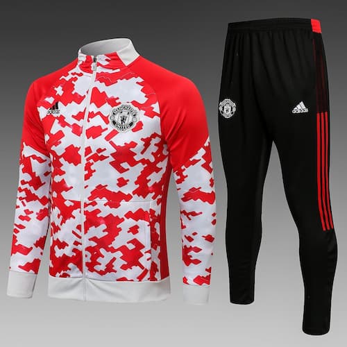Парадный костюм Манчестер Юнайтед 2022 красно-белый