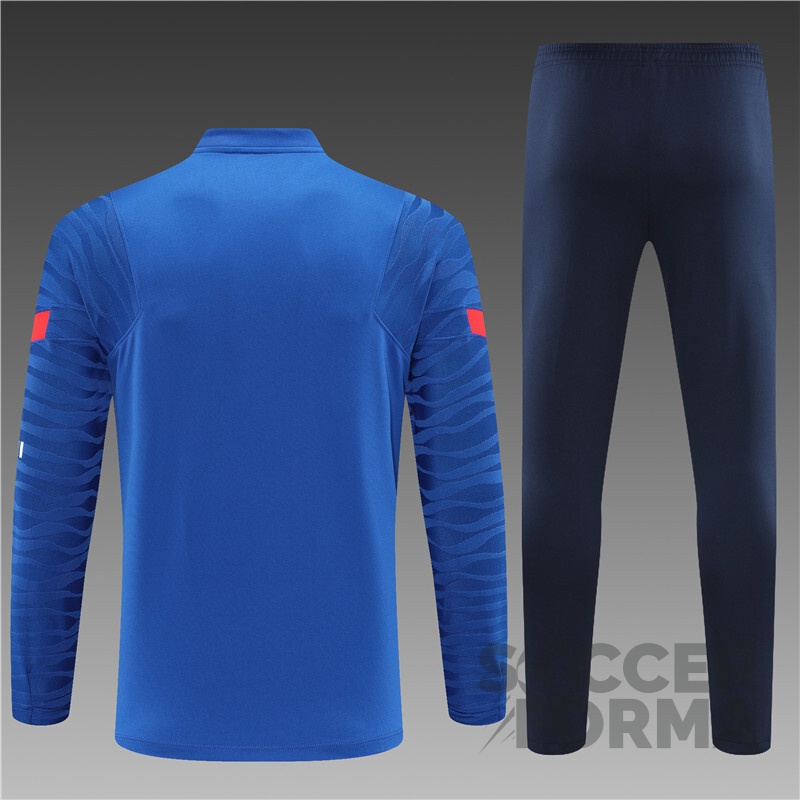 Тренировочный костюм Атлетико Мадрид 2021-2022 синий - вид 2