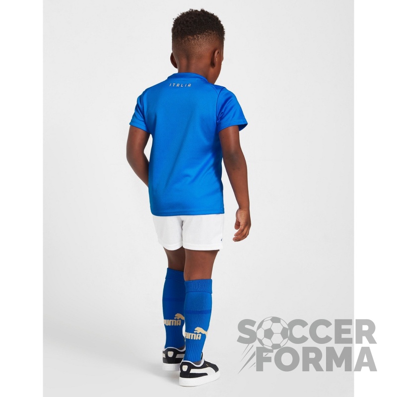 Детская форма сборной Италии 2022-2023 с гетрами - вид 3