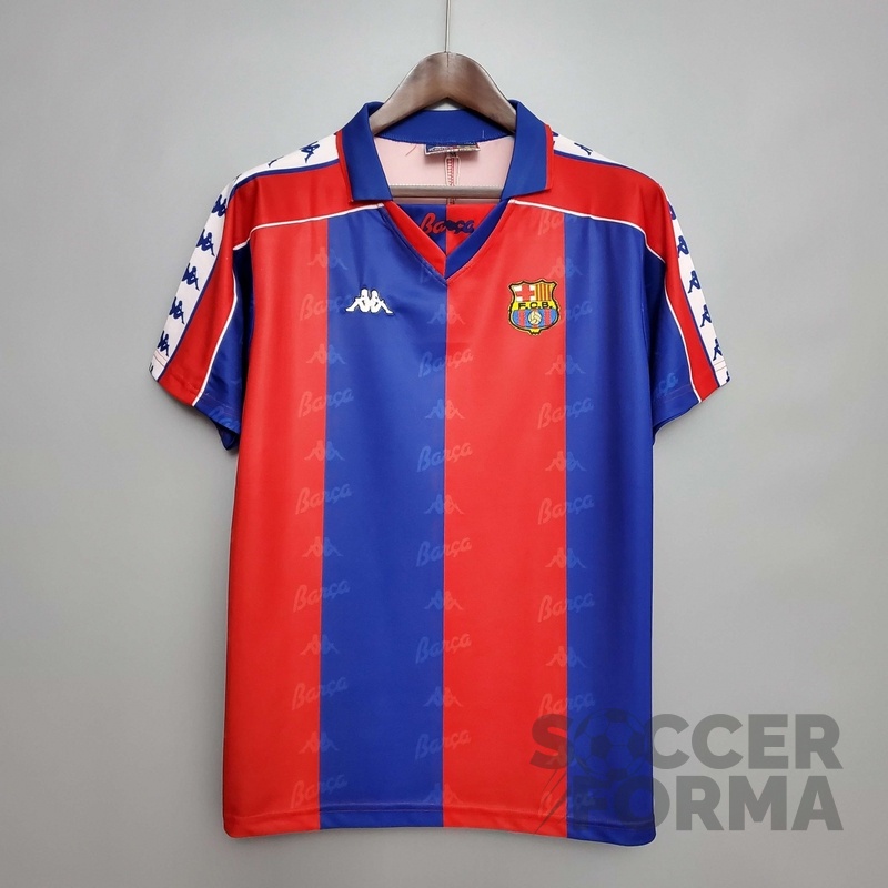 Ретро футболка Барселоны 1995 резервная - вид 1