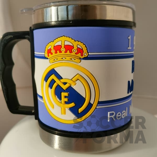 Кружка клуба Реал Мадрид металлическая - вид  1