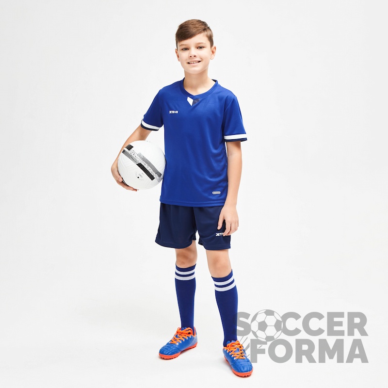 Детская футбольная форма Jetron strong синяя - вид 1