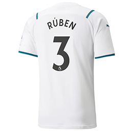 Гостевая футболка Манчестер Сити Рубен 3 2021-2022