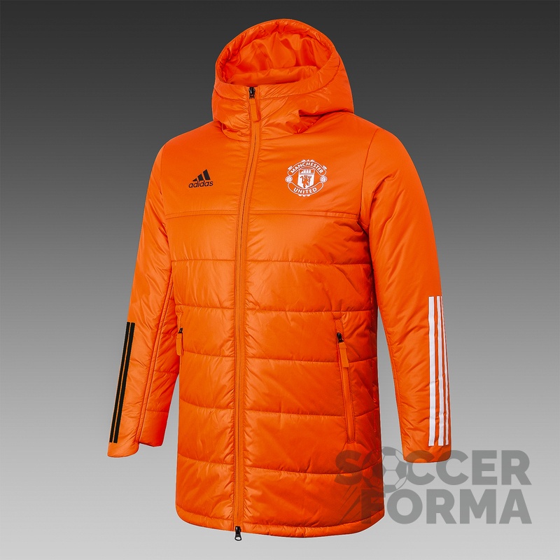 Куртка Манчестер Юнайтед зимняя 2021-2022 оранжевая - вид 2