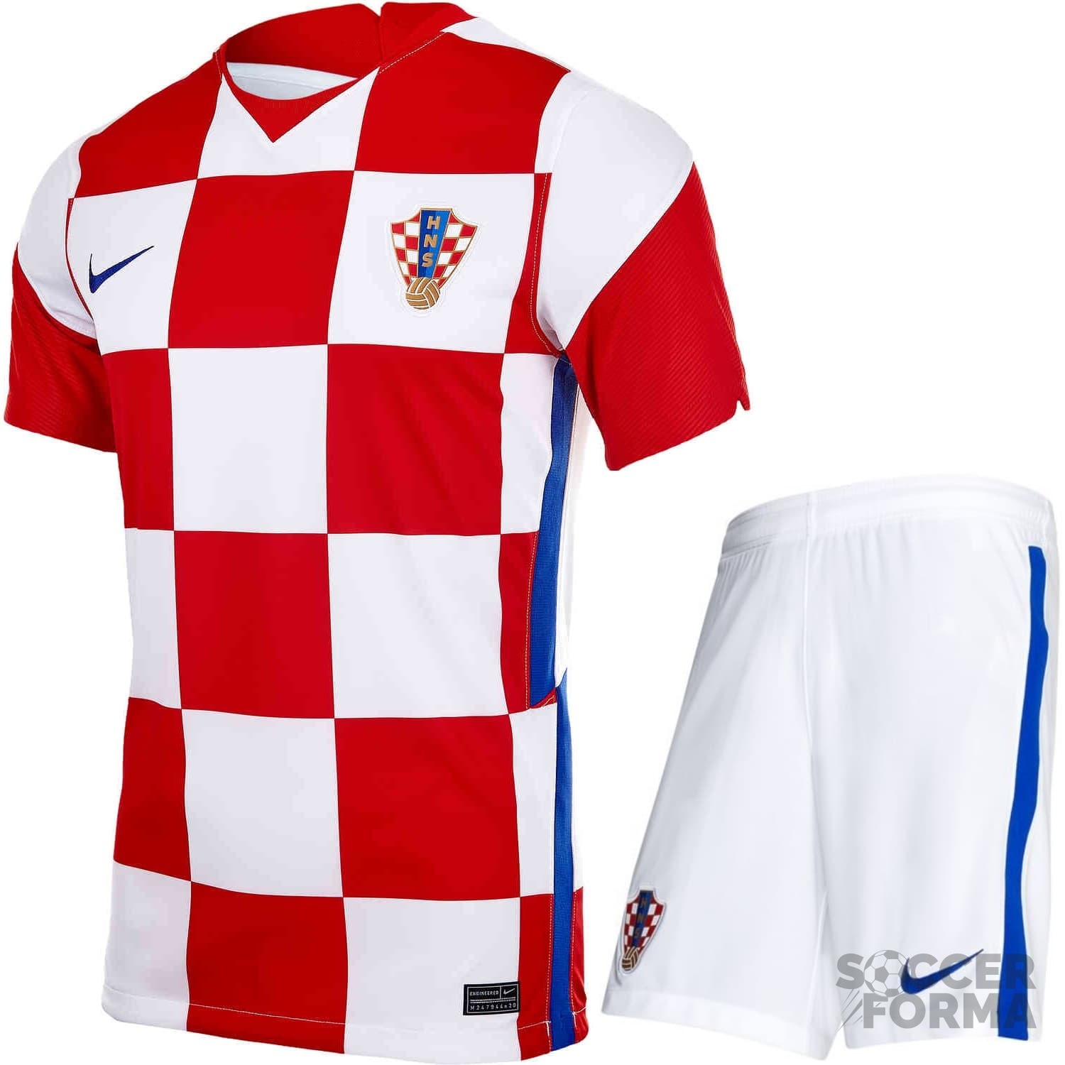 Форма сборной Хорватии 2021 - вид 1