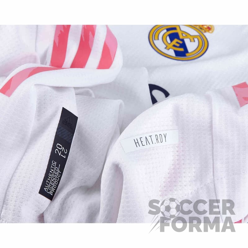 Игровая футболка Реал Мадрид 2020-2021 с патчами