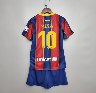 Детская форма Барселоны Месси 10 2020-2021