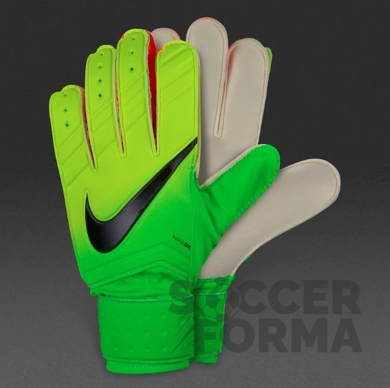 Вратарские перчатки зеленые - вид 1