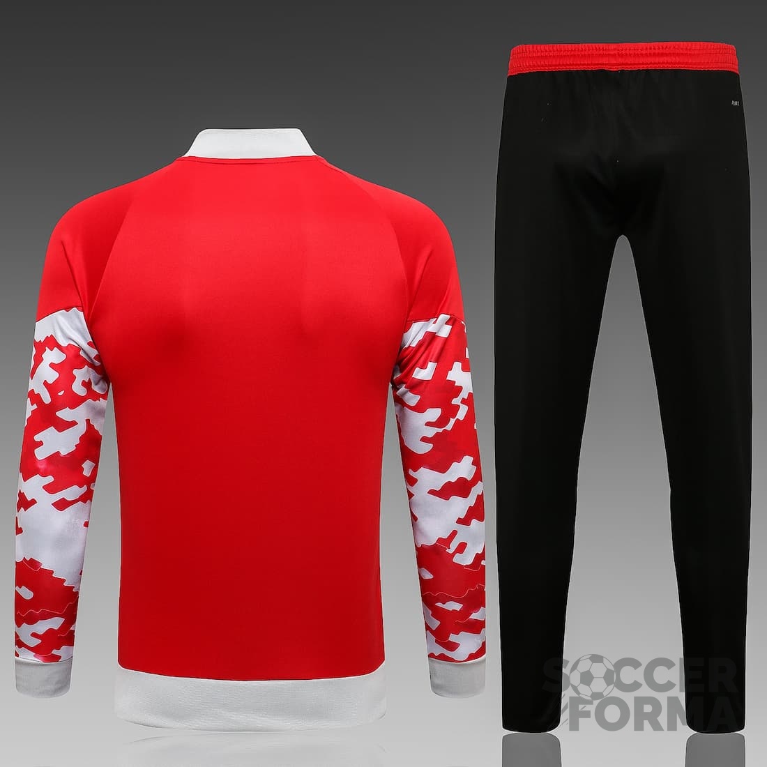 Парадный костюм Манчестер Юнайтед 2022 красно-белый - вид 2