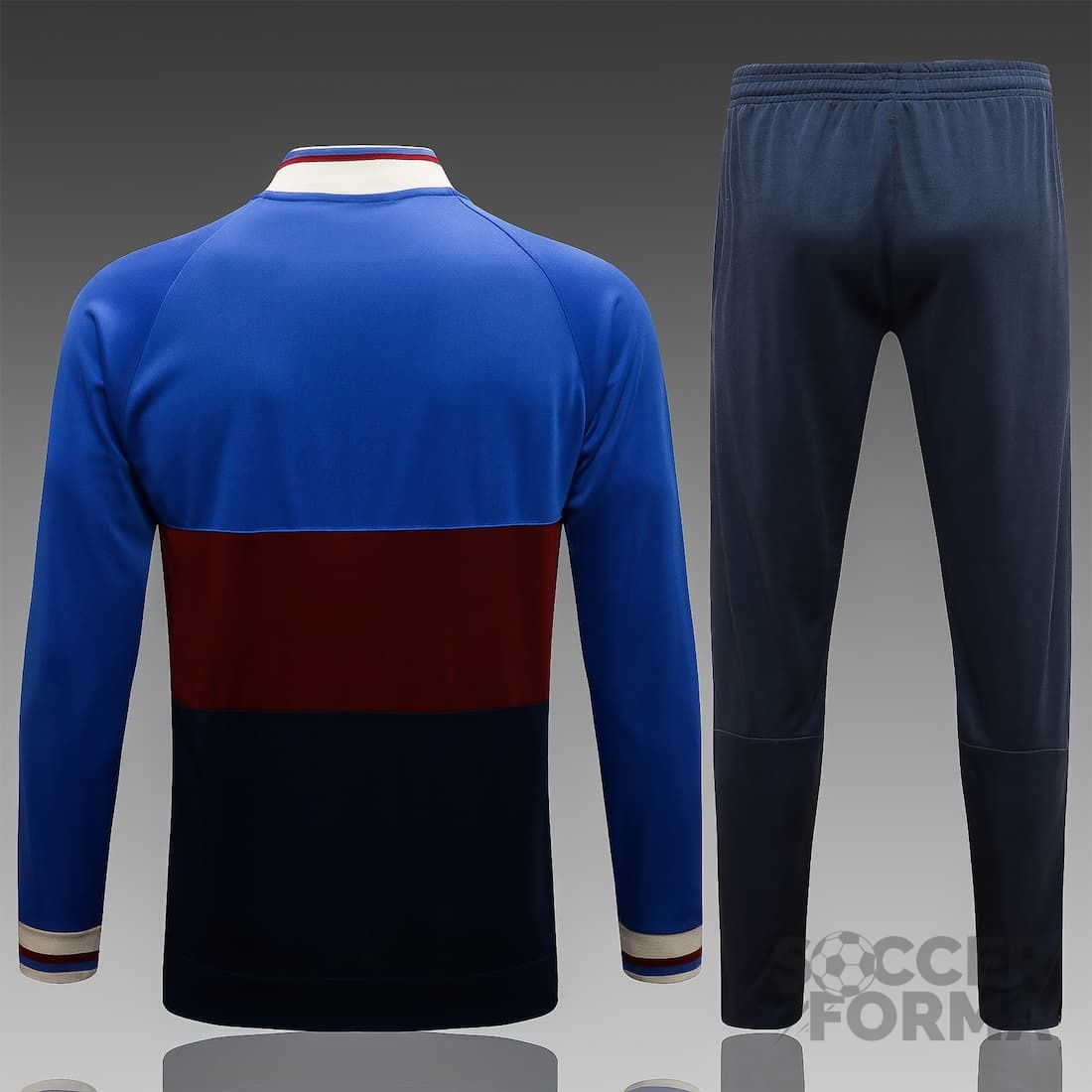 Парадный костюм Барселона 2021-2022 сине-бордовый - вид 2