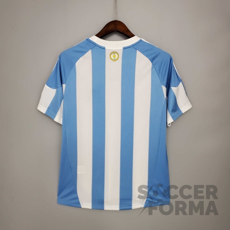 Ретро футболка сборной Аргентины 2010 - вид 2