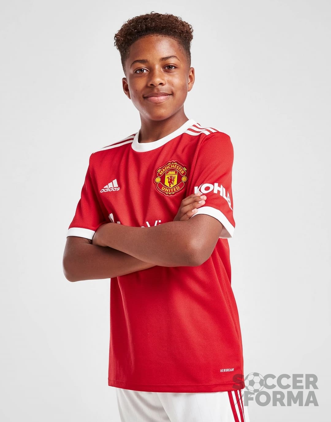 Детская форма Роналдо 7 Манчестер Юнайтед 2021-2022 - вид 3