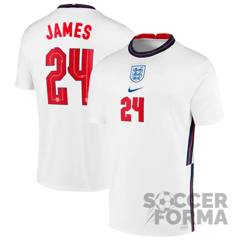 Футболка сборной Англии Джеймс 24 2020-2022 - вид 1