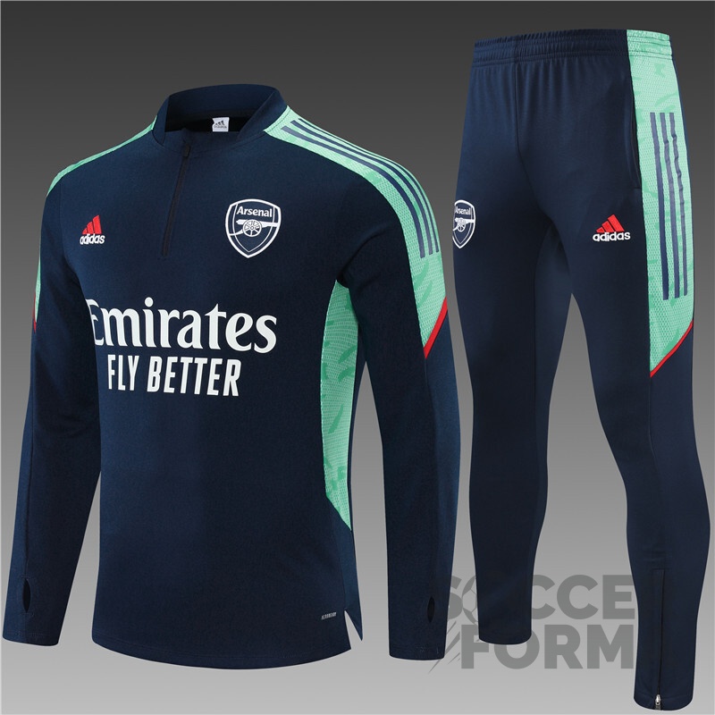 Тренировочный костюм Арсенал 2021-2022 синий - вид 1