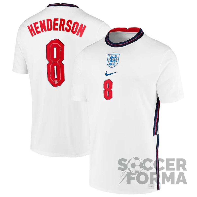 Футболка сборной Англии Хендерсон 8 2020-2022 - вид 1