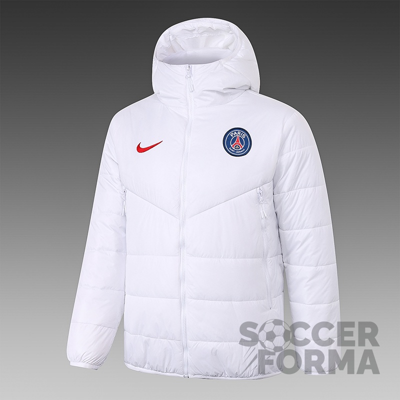 Куртка ПСЖ зимняя 2021-2022 белая - вид 1