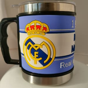 Кружка клуба Реал Мадрид металлическая