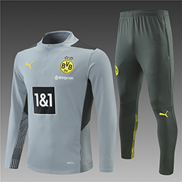 Тренировочный костюм Боруссия Дортмунд 2021-2022 серый