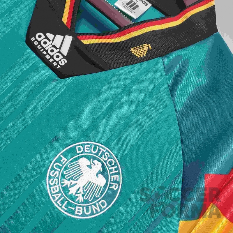 Ретро футболка сборной Германии 1992 резервная - вид 4