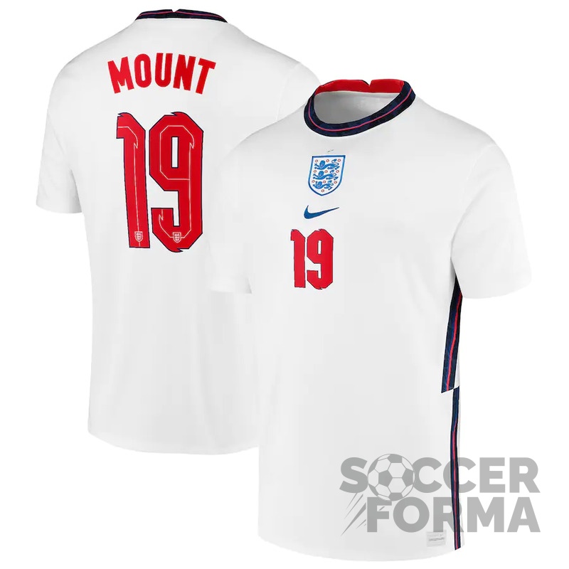 Футболка сборной Англии Маунт 19 2020-2022 - вид 1