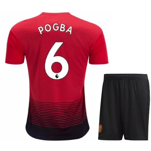 Детская форма Манчестер Юнайтед Погба 6 2018-2019