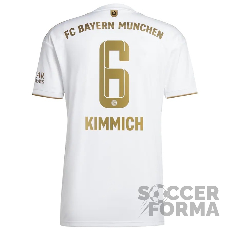 Гостевая футболка Бавария Мюнхен Киммич 6 2022-2023