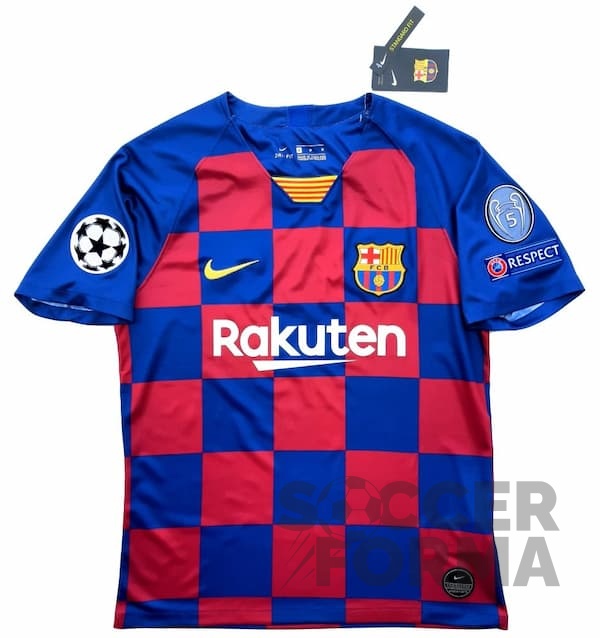 Футболка Барселоны 2019-2020 Lux - вид 1
