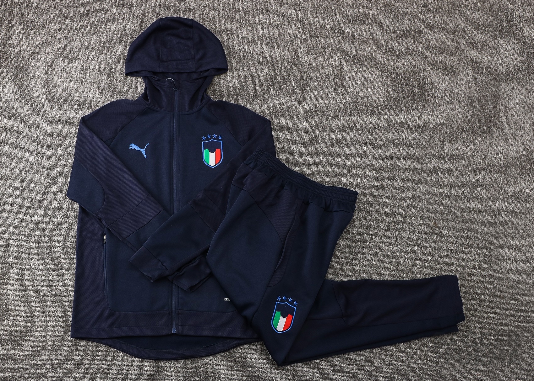 Спортивный костюм сборной Италии 2022 синий - вид 3