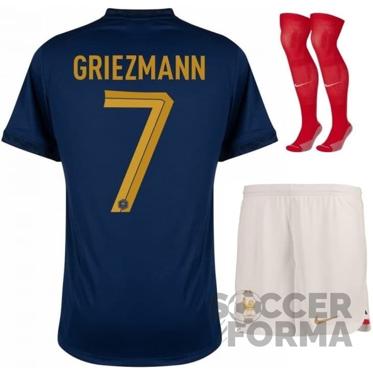 Детская форма сборной Франции Гризманн 7 2022-2024 - вид 1