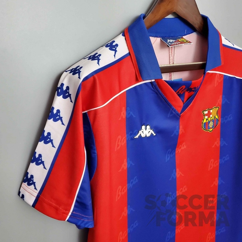 Ретро футболка Барселоны 1995 резервная - вид 3