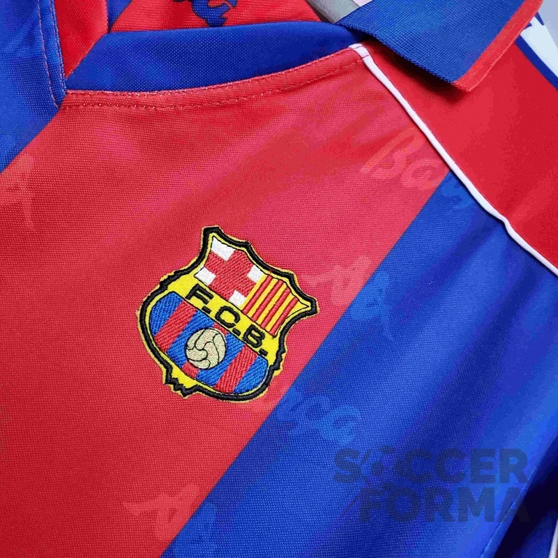Ретро футболка Барселоны 1995 резервная