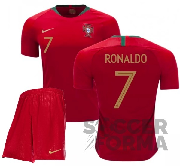 Детская форма сборной Португалии Роналдо 7 2019 - вид 1