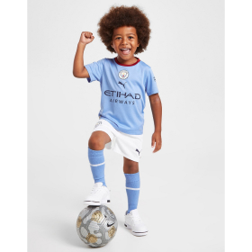 Детская форма Манчестер Сити 2022-2023 с гетрами