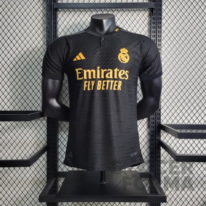 Третья футболка Реал Мадрид 2023-2024 игровая - вид 1