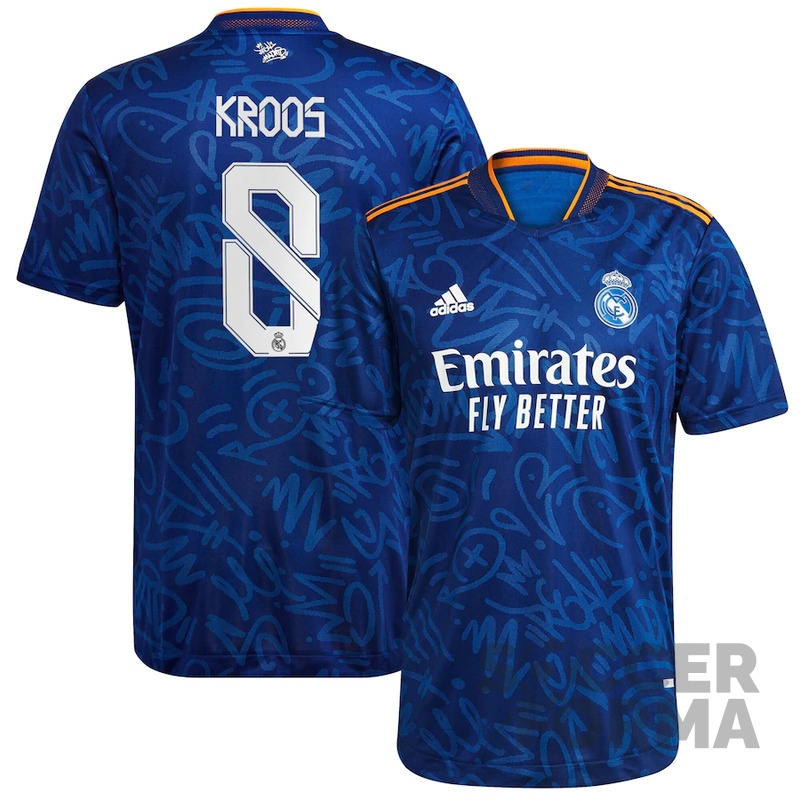 Гостевая футболка Реал Мадрид Кроос 8 2021-2022 - вид 1