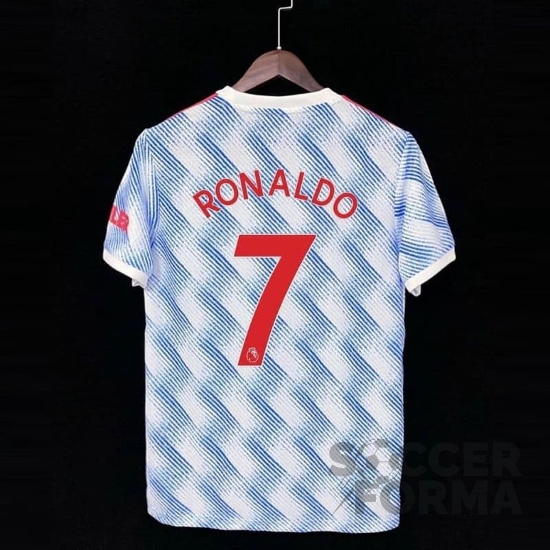 Гостевая футболка Роналдо 7 Манчестер Юнайтед 2021-2022 Lux