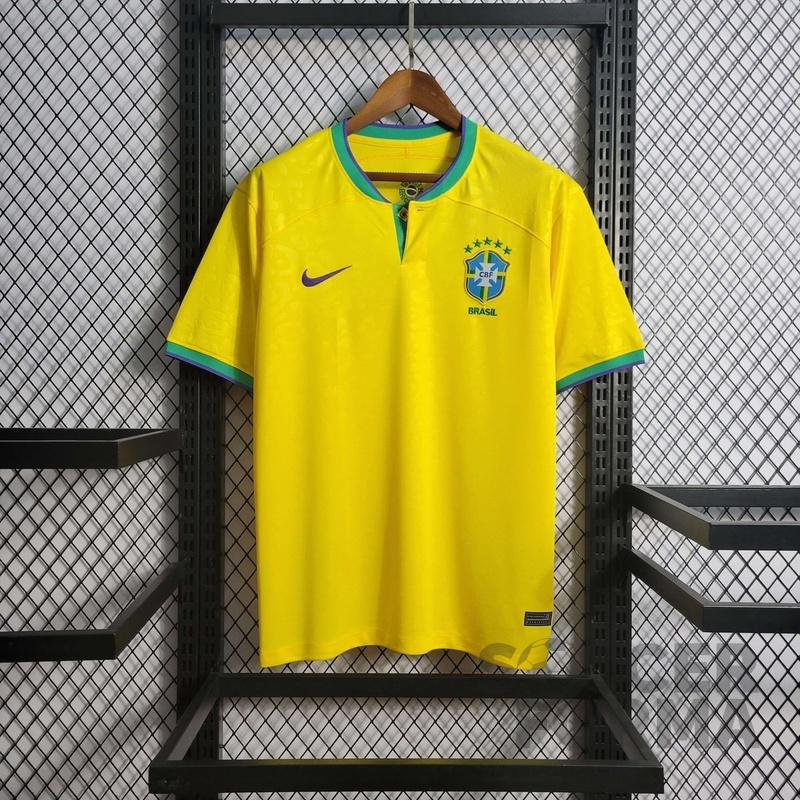 Футболка сборной Бразилии 2022-2024 - вид 1