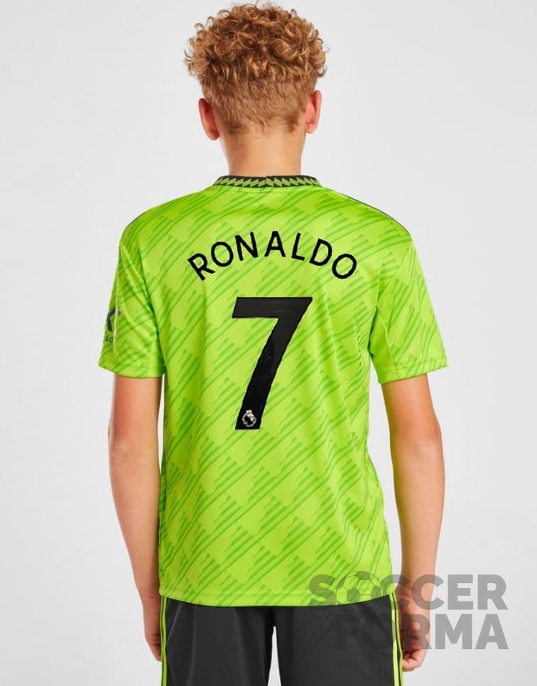 Детская форма Манчестер Юнайтед Роналдо 7 третья 2022-2023 - вид 1