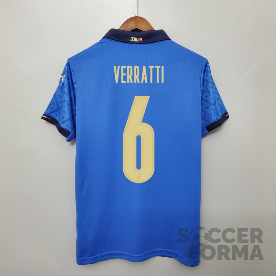 Футболка сборной Италии Вератти 6 2021 - вид 1