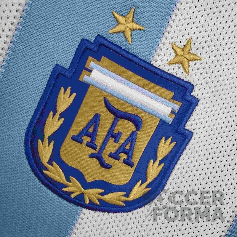 Ретро футболка сборной Аргентины 2010 - вид 4