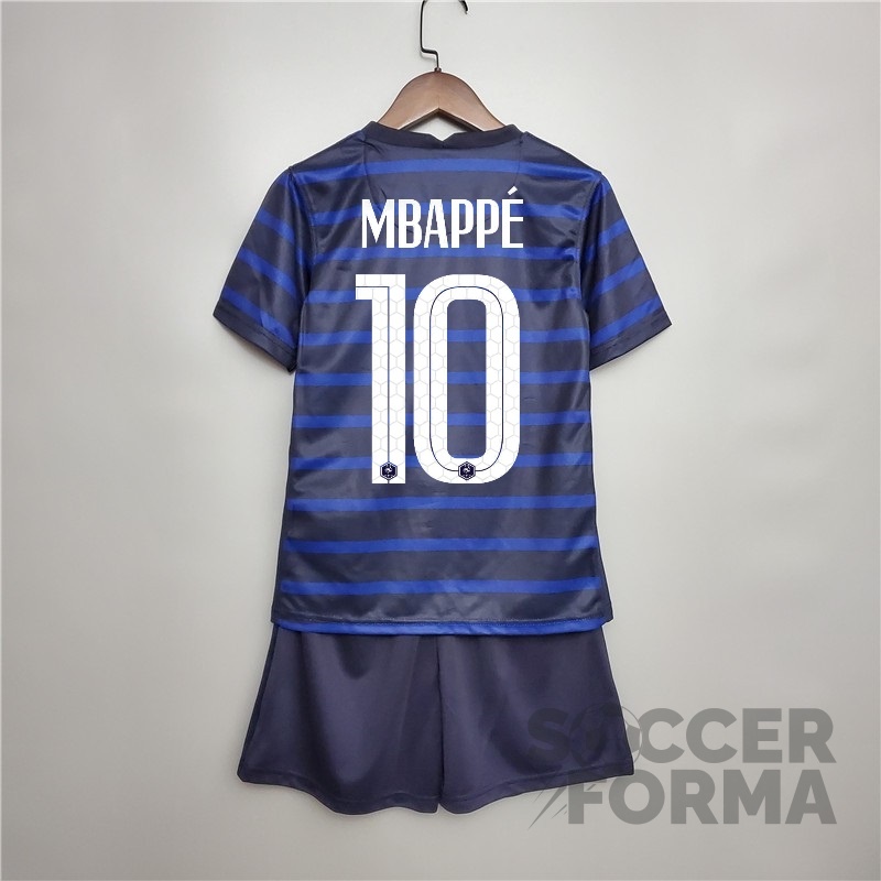 Детская форма сборной Франции Мбаппе 10 2021 - вид  1