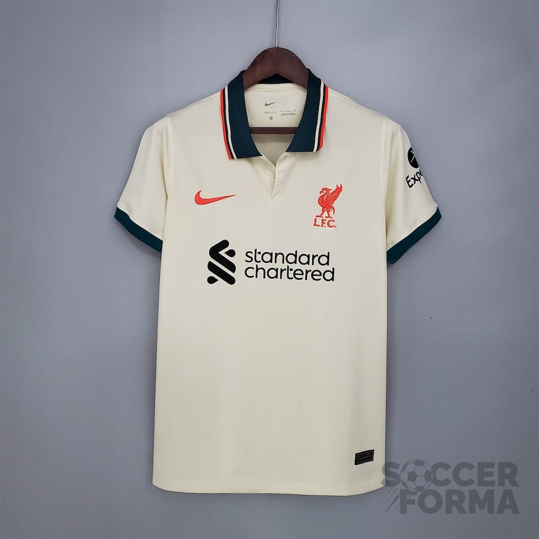 Гостевая футболка Ливерпуль 2021-2022 - вид 1
