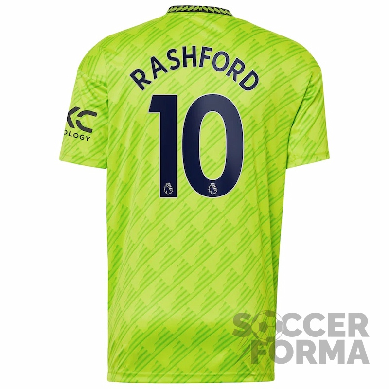 Третья футболка Манчестер Юнайтед Рэшфорд 10 2022-2023 - вид 2