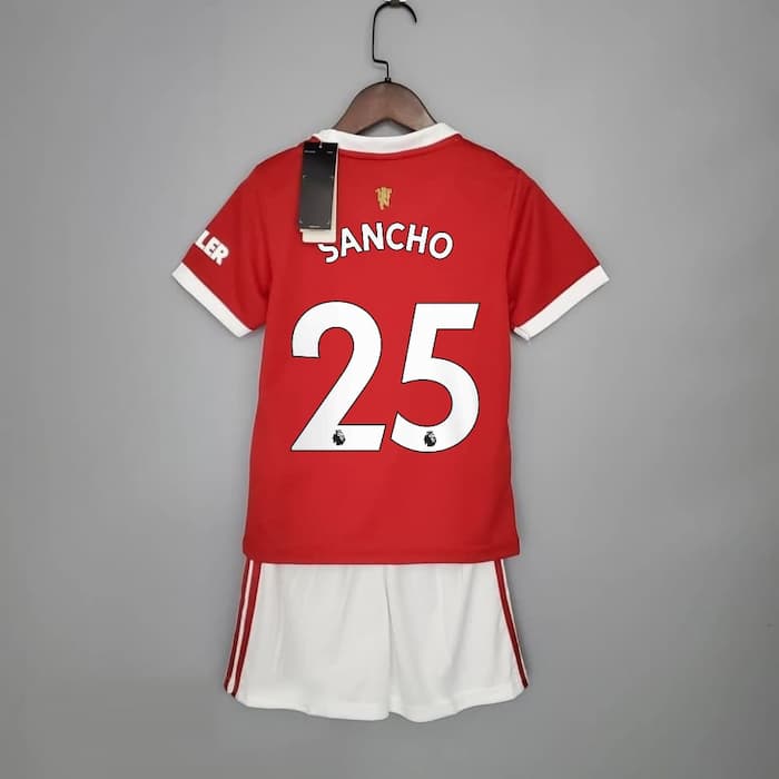 Детская форма Манчестер Юнайтед Санчо 25 2021-2022