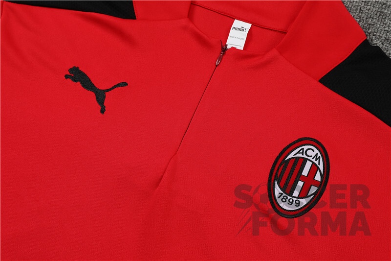 Тренировочный костюм Милан 2021-2022 красный - вид 4